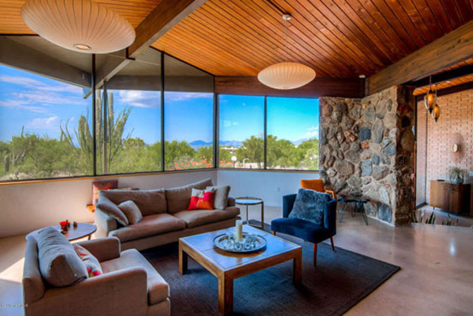 1960s Lester Pritchett-designed midcentury modern property in Tucson, Arizona, USA