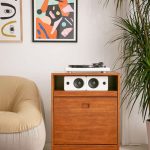 Menlow Vinyl Storage Cabinet at Urban Outfitters