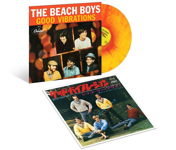 Vinyl spotting: The Beach Boys - Good Vibrations sunburst vinyl EP