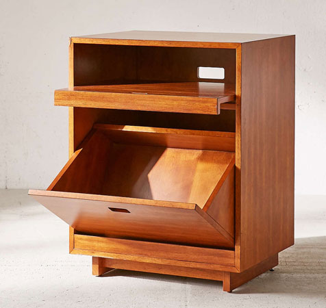 Menlow Vinyl Storage Cabinet at Urban Outfitters