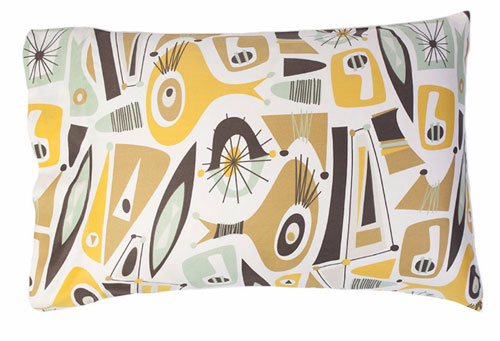 Midcentury home: Atomic Dreams collection at Sin in Linen