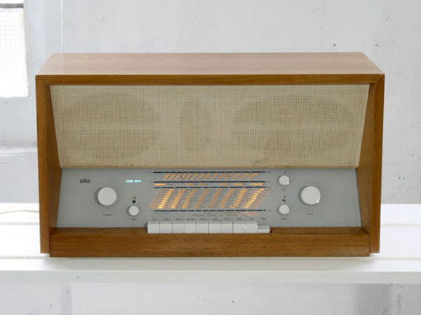 1950s Braun TS 3-81 stereo tube radio