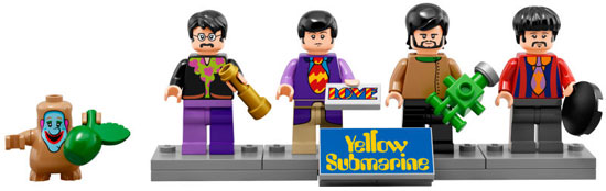 The Beatles comes to Lego: Yellow Submarine and Fab Four figures confirmed for release