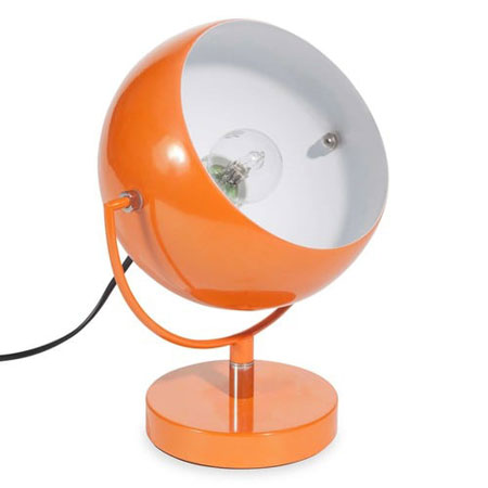 Affordable retro: 1970s-style Capsule table lamp at Maisons du Monde