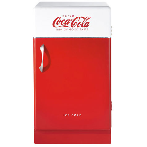 1950s-style Coca Cola wooden storage unit at Maisons du Monde