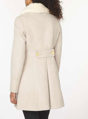 1960s-inspired Dolly Coat at Dorothy Perkins