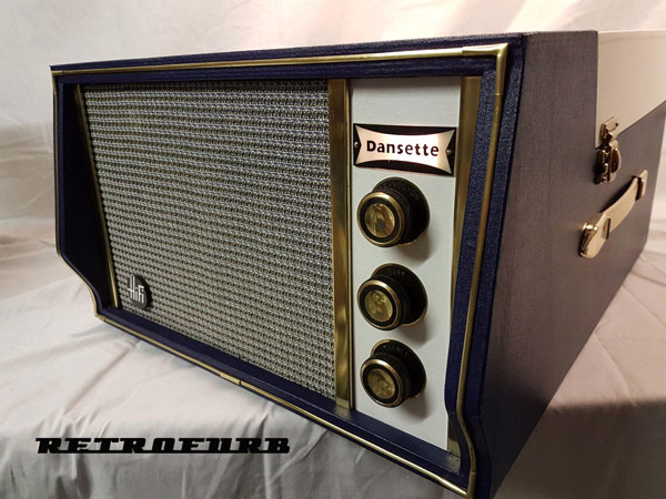 Restored 1960s Dansette Hifi Mk1 record player