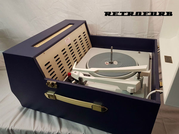Restored 1960s Dansette Hifi Mk1 record player
