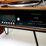 Vintage Dynatron Cavalcade music centre with hairpin legs