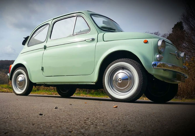 1963 Fiat 500D Transformabile with suicide doors