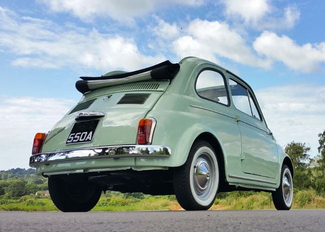 1963 Fiat 500D Transformabile with suicide doors