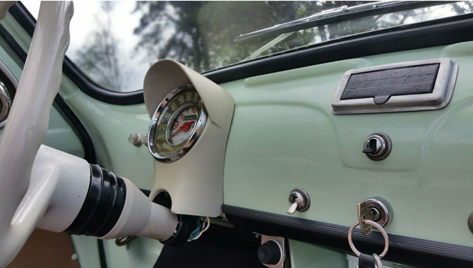 1963 Fiat 500D Transformabile with suicide doors