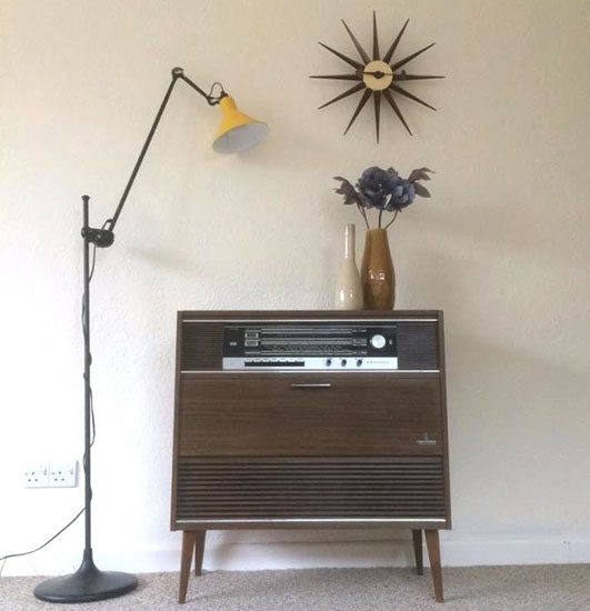 Restored 1970s Grundig COMO 4 radiogram