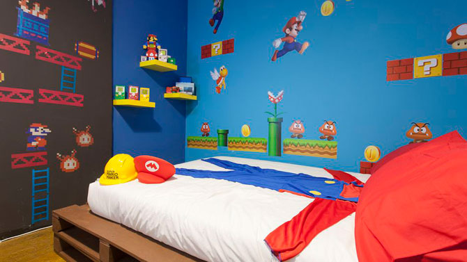 Super Mario-inspired Airbnb apartment in Lisbon, Portugal