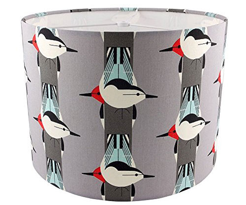 Retro-style lampshades by Lazy Susan Makes at Amazon Handmade