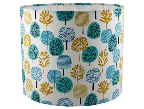 Retro-style lampshades by Lazy Susan Makes at Amazon Handmade