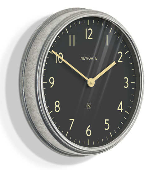 The Spy 1960s-style wall clock by Newgate