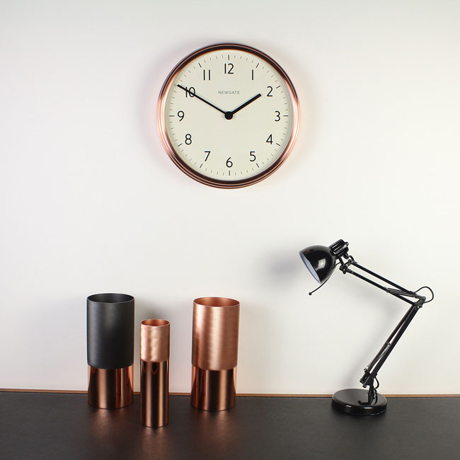 The Spy 1960s-style wall clock by Newgate