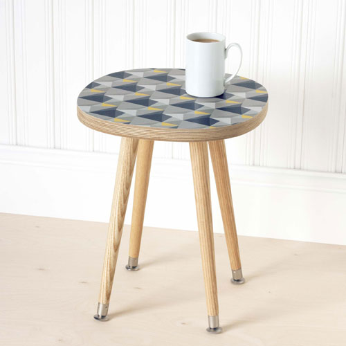 Shards retro side table range by Beyond The Fridge