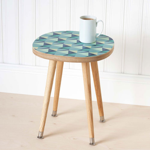 Shards retro side table range by Beyond The Fridge