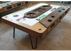 Retro Cassette Table by RJ Wood Projects