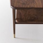 Watford midcentury-style walnut coffee table at La Redoute