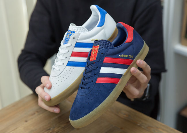Adidas Archive 350 Suede trainers return as a Size? exclusive in two colours