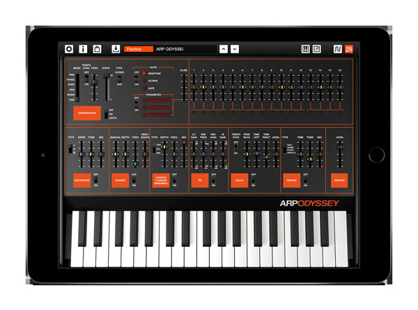 Korg’s classic 1970s ARP Odyssey synth returns as the ODYSSEi iOS app