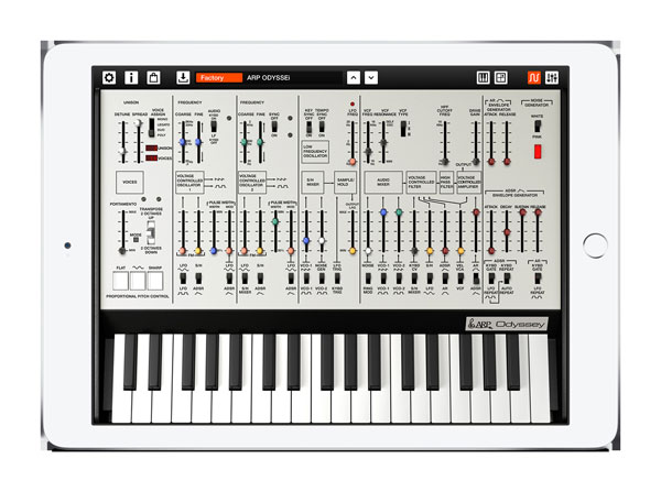 Korg’s classic 1970s ARP Odyssey synth returns as the ODYSSEi iOS app