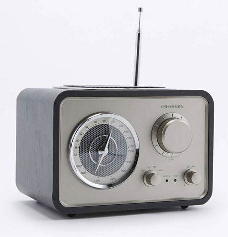 Crosley vintage-style Solo tabletop radio is exclusive to Urban Outfitters