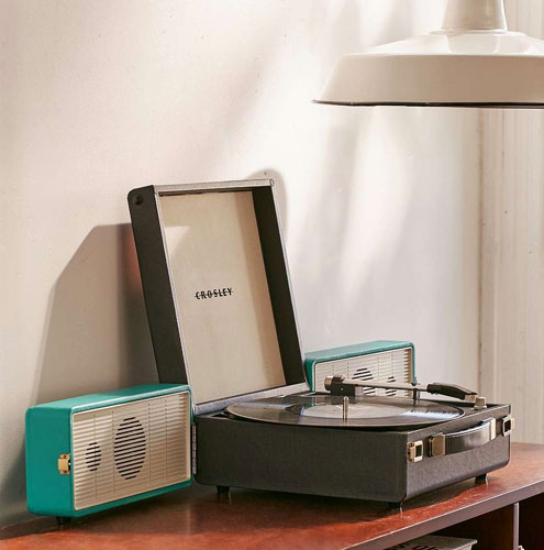 Vintage-style Crosley Snap record player is an Urban Outfitters exclusive