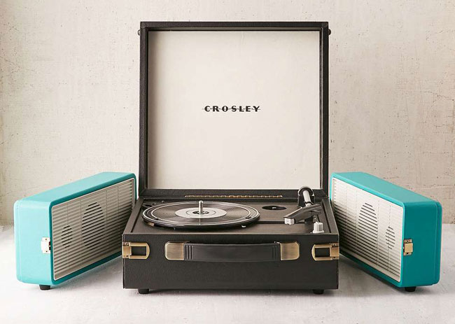 Vintage-style Crosley Snap record player is an Urban Outfitters exclusive