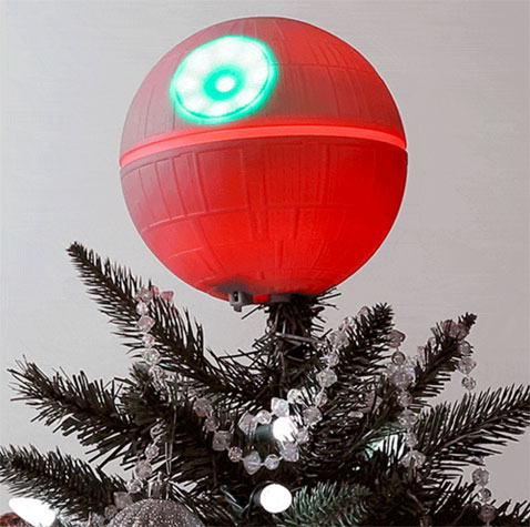 Star Wars Death Star Christmas tree topper