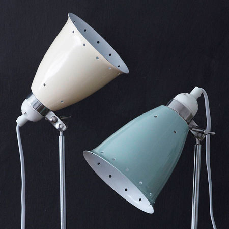 Vintage-style desk lamps by Primrose & Plum 