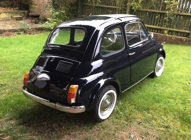 Rare 1965 Fiat 500F