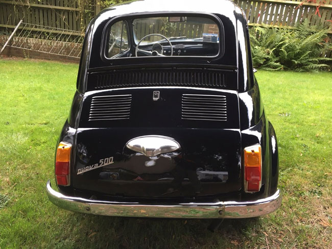 Rare 1965 Fiat 500F