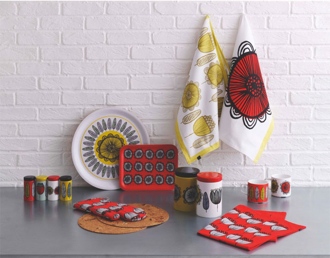 Freda retro-styled homeware range at Habitat