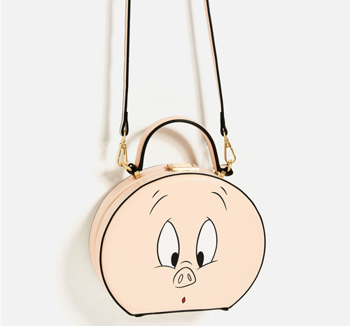 Looney Tunes miniaudiere bag at Zara