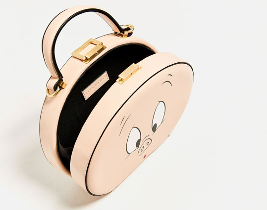 Looney Tunes miniaudiere bag at Zara