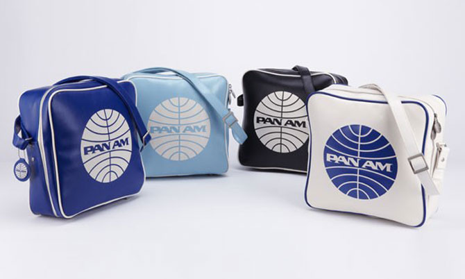 Vintage traveller: Retro-style Pan Am travel bag range