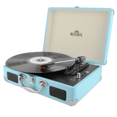Budget turntables: Revinyl briefcase record player at Amazon