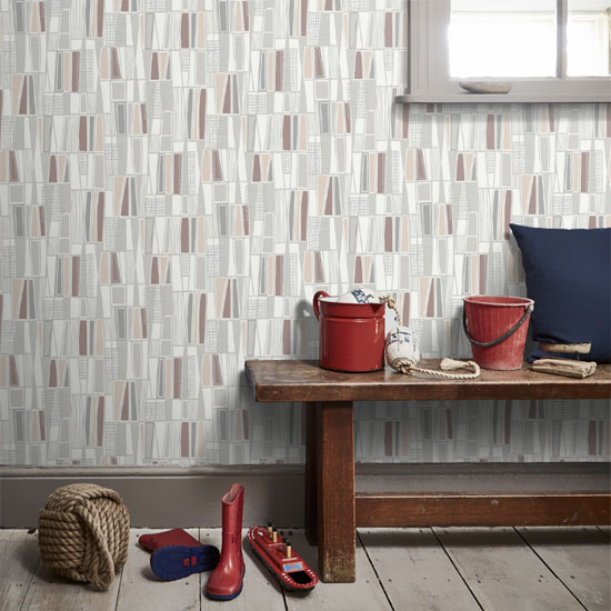 1950s-style Retro wallpaper by Borastapeter