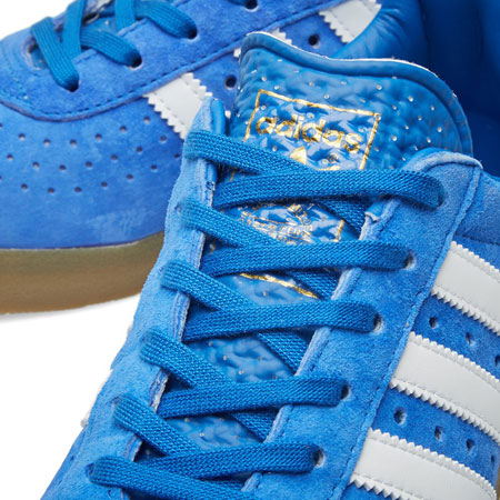 1980s Adidas 350 trainers return in blue nubuck