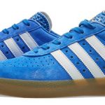 1980s Adidas 350 trainers return in blue nubuck