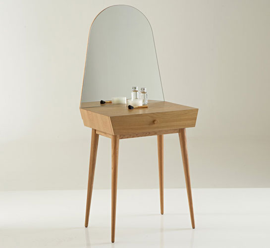 Midcentury-style Clairoy compact dressing table at La Redoute