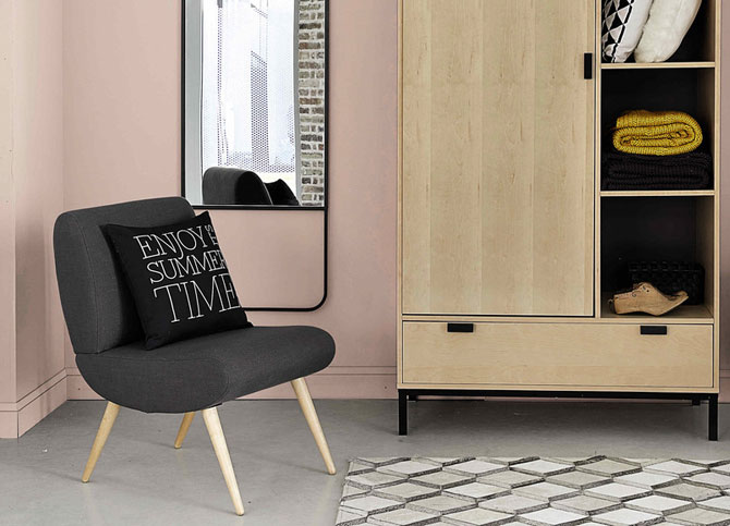 Affordable retro: Cosmos vintage armchair at Maisons Du Monde