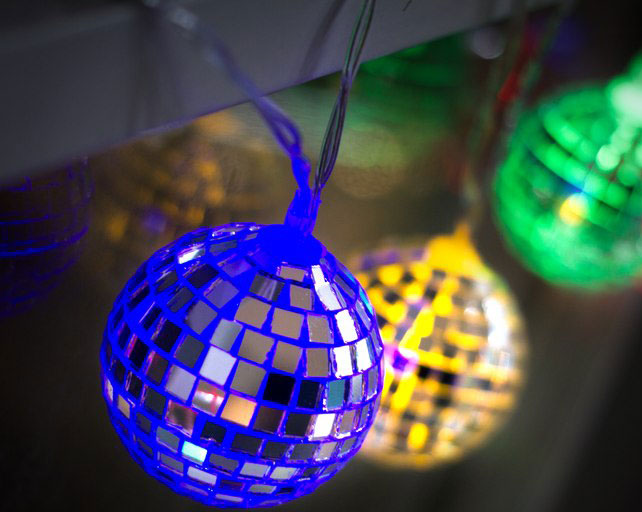 Disco Ball String Lights at Firebox