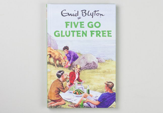 Re-imagined Enid Blyton books for grown ups by Bruno Vincent