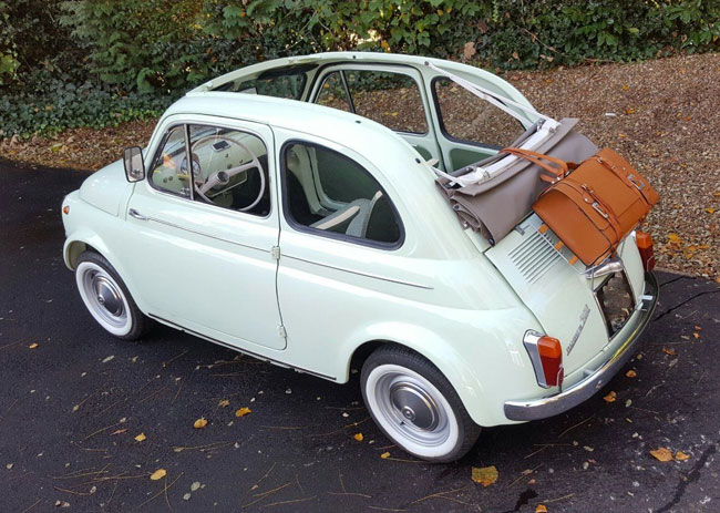 1960s Fiat 500D Trasformabile car