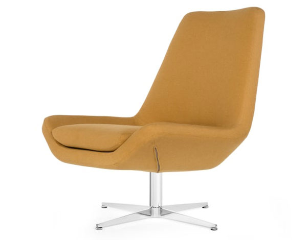 Harvey 1960s-style swivel chair at Made